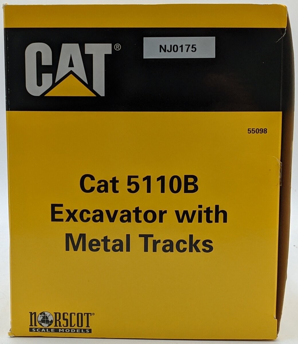 Norscot 55098 1:50 Scale Diecast CAT 5110B Hydraulic Excavator With Metal Tracks