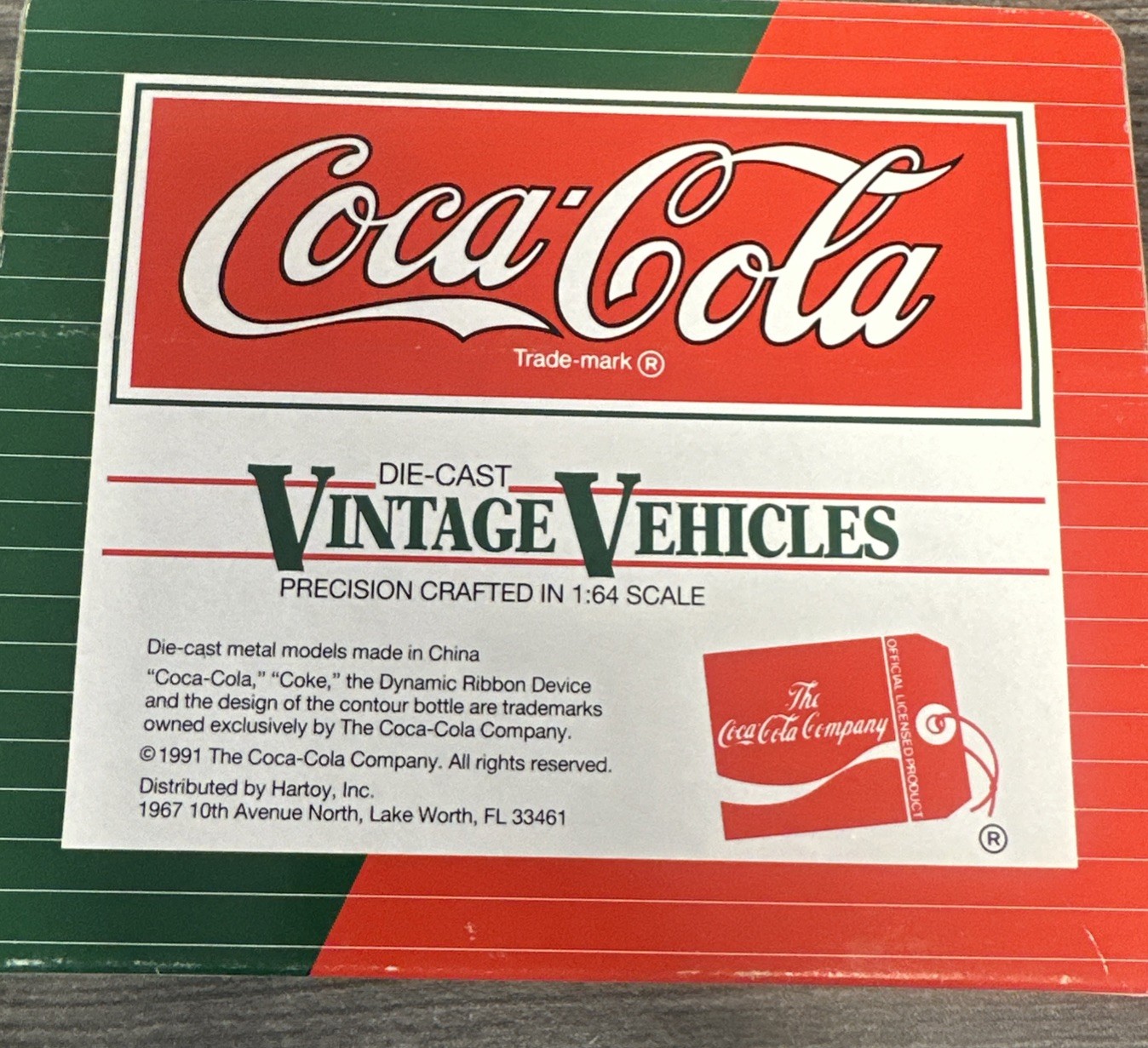 Die-Cast Vintage Collectibles 1:64 Coca’Cola Mack Model BM C01031 NIB