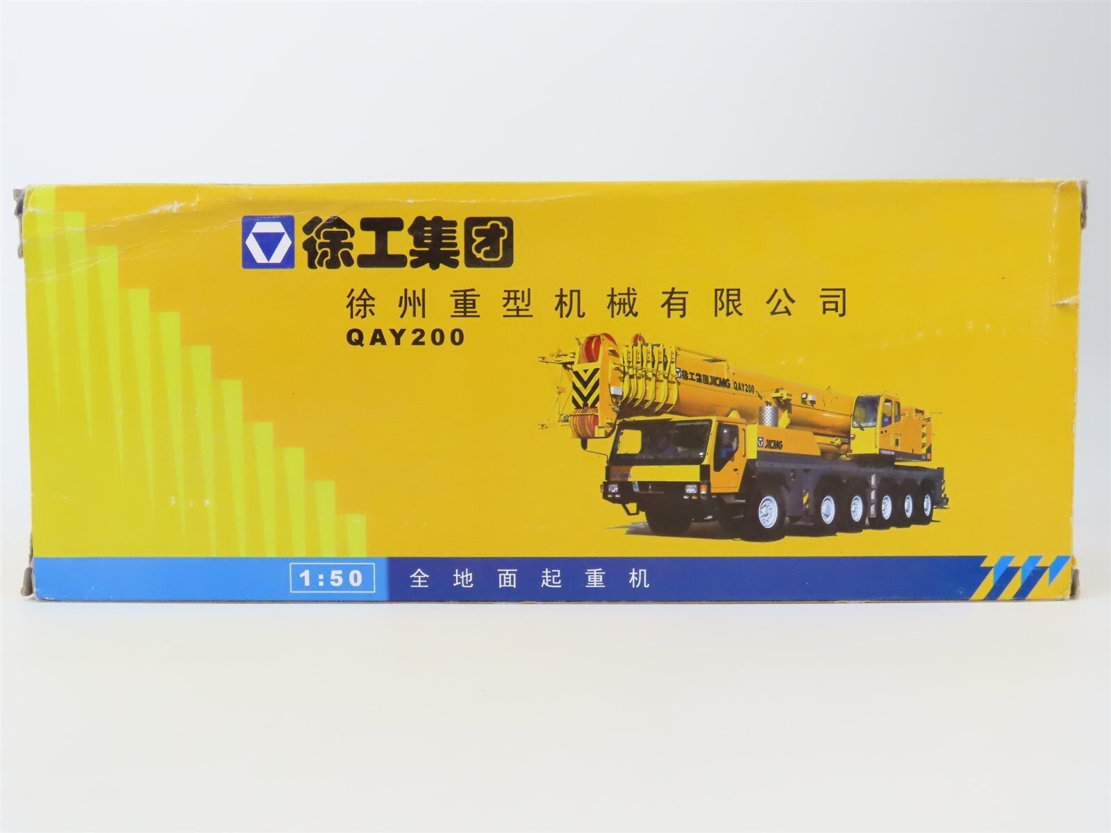XCMG QAY200 Mobile Crane – China 1:50 Scale Diecast Model New