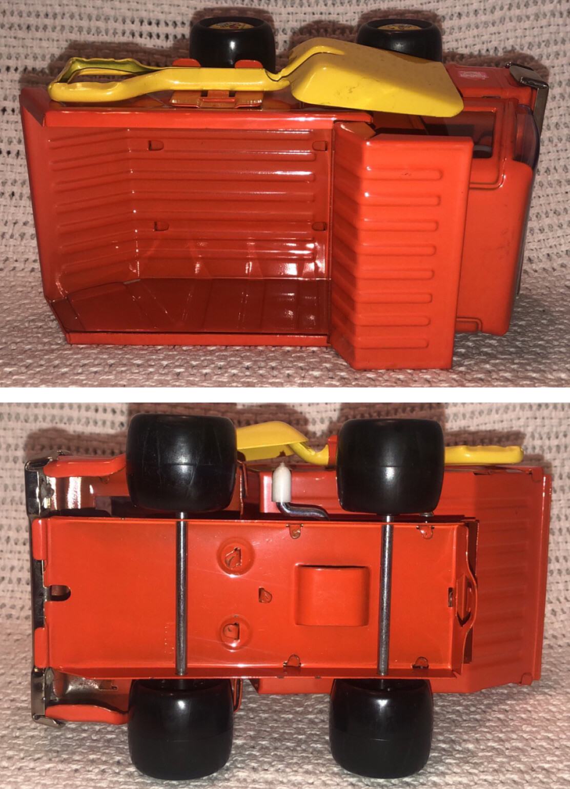 Vtg 1970s 1971 Hasbro Romper Room Mr. Do Bee Dump Truck & Shovel NIB Box No. 551