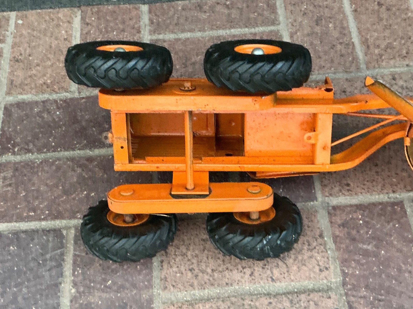 Doepke Model Toys Adams Road Grader Diesel Motor Steel 1950’s Vintage