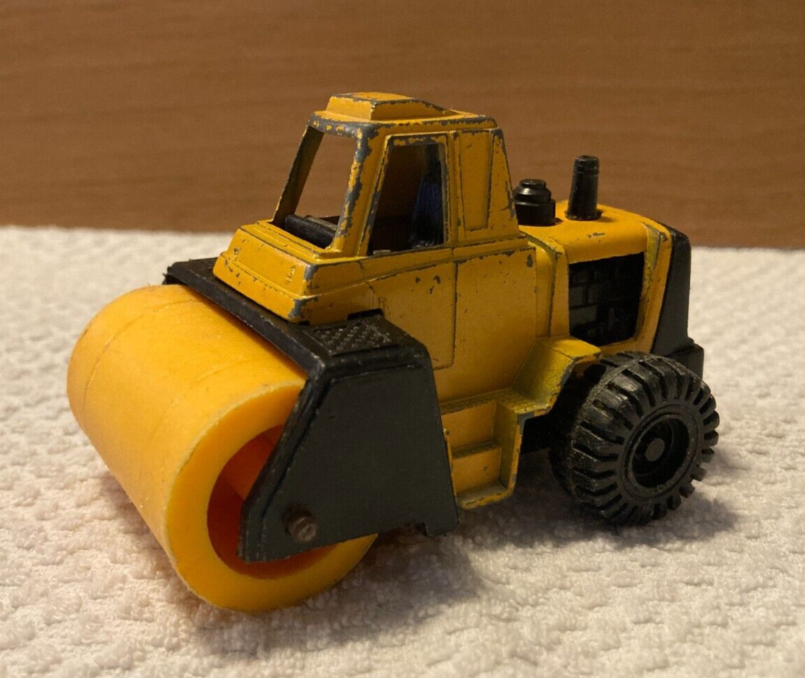 Tootsie Toy Steam Roller, Vintage 1970’s Diecast/Plastic