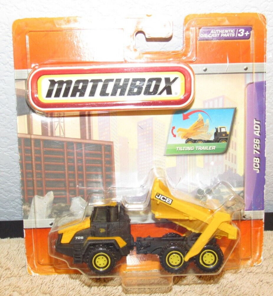 2009 Matchbox JCB 726 ADT Dump Truck Diecast
