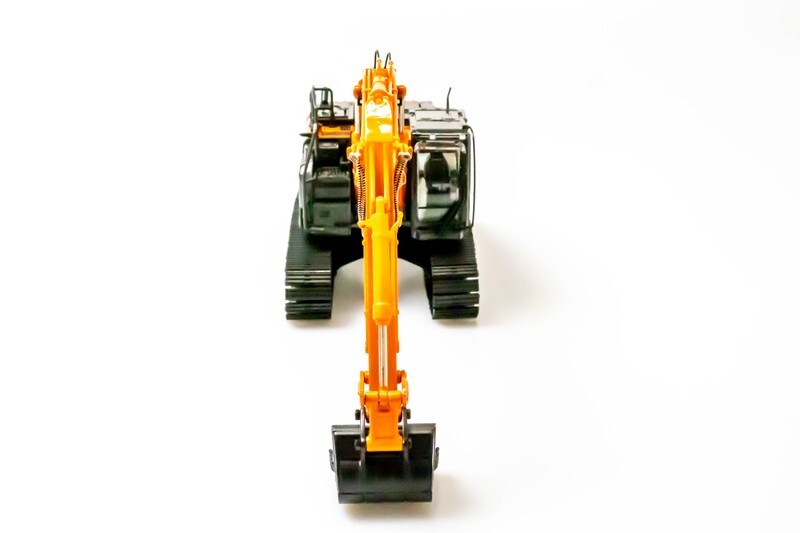 Hitachi ZX345USLC-7H Miniature Excavator 1/50 Diecast Model | Orange | Licensed