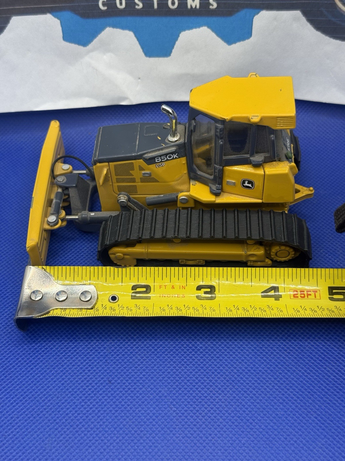 1 set of new tracks for ertl 1:50 John Deere 850k Crawler Dozer
