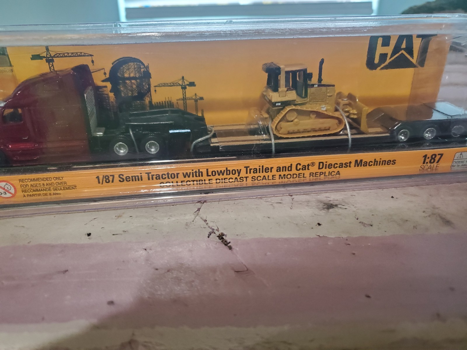 Ho Scale Tractor Trailer Dozer Ho Scale