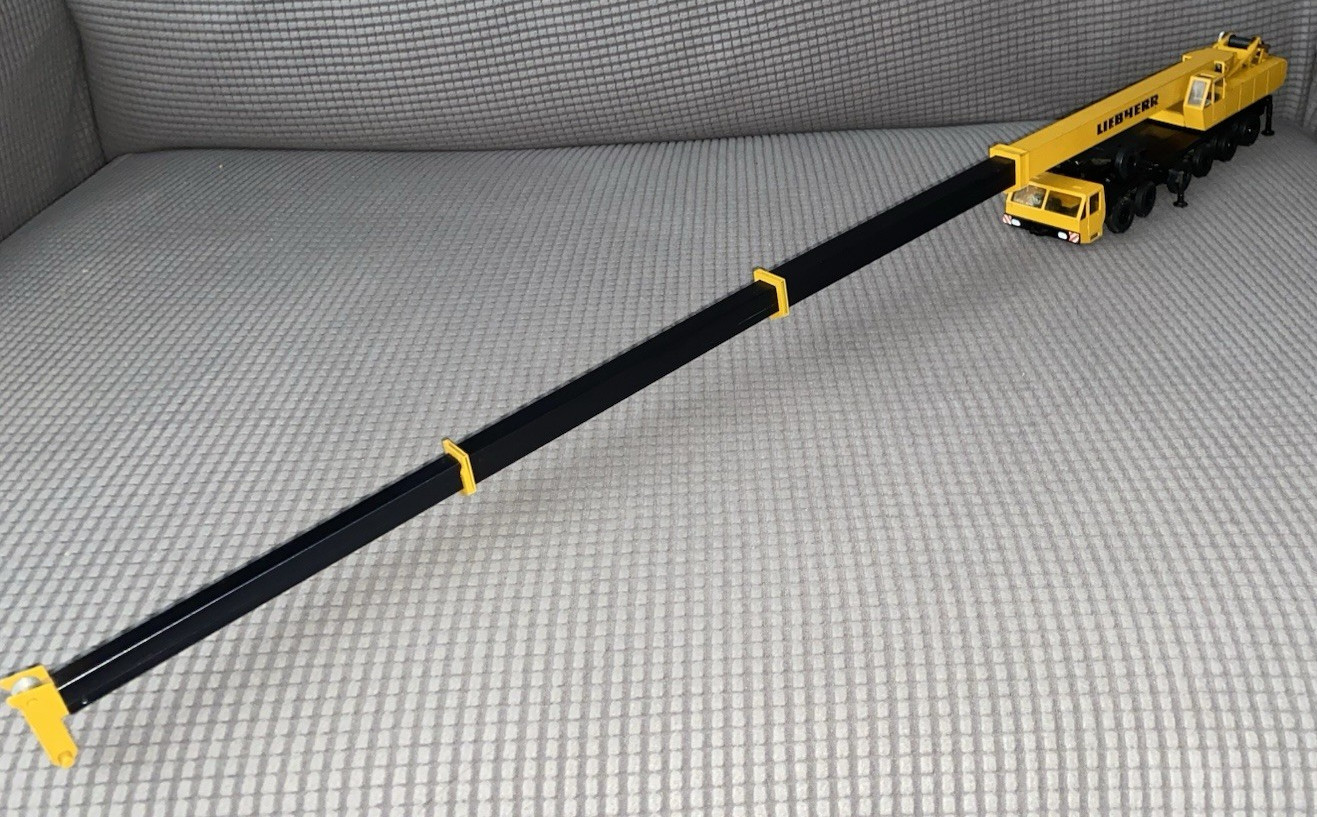 West Germany GESCHA LIEBHERR Mobile Crane w Continental Tires 12.5″