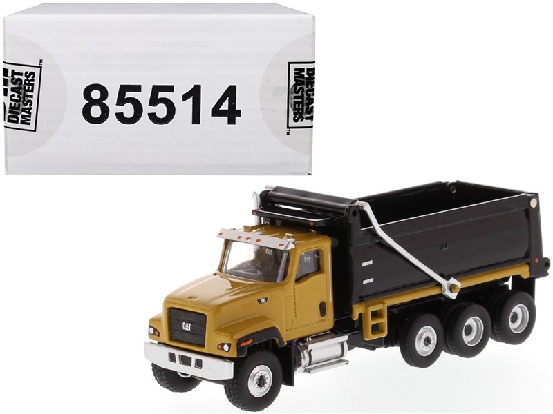 CAT Caterpillar CT681 Dump Truck Yellow Black Series 1/87 Scale High Line HO