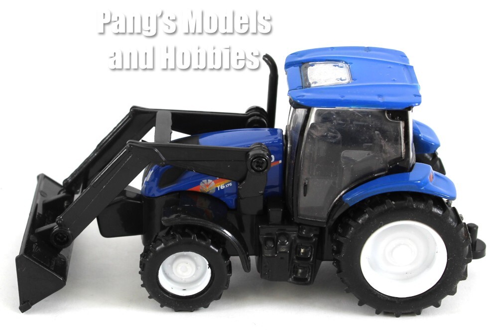 4 Inch New Holland Tractor T6 with Loader 1/48 Scale Diecast & Plastic Model