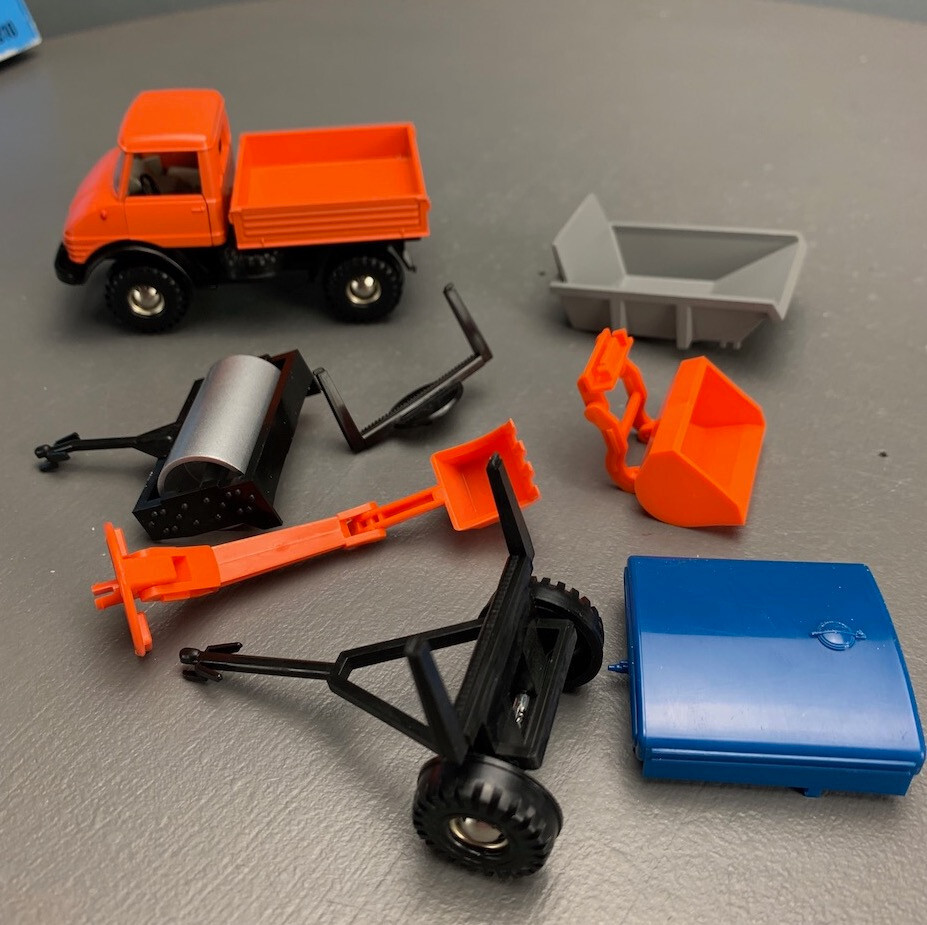 Märklin 18310 Diecast 1/32 Gauge 1 Unimog Truck W/Accessories 150 Anv Ed G0049