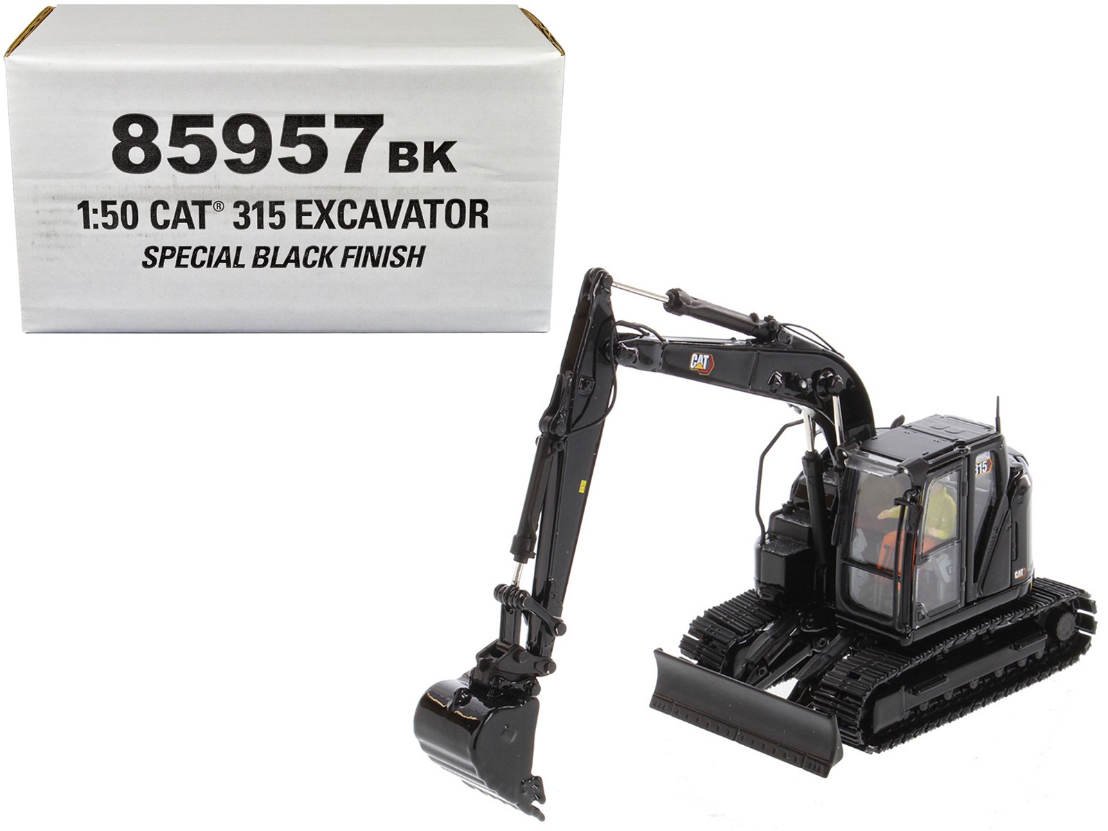 CAT Caterpillar 315 Track Type Hydraulic Excavator Special Black Finish with