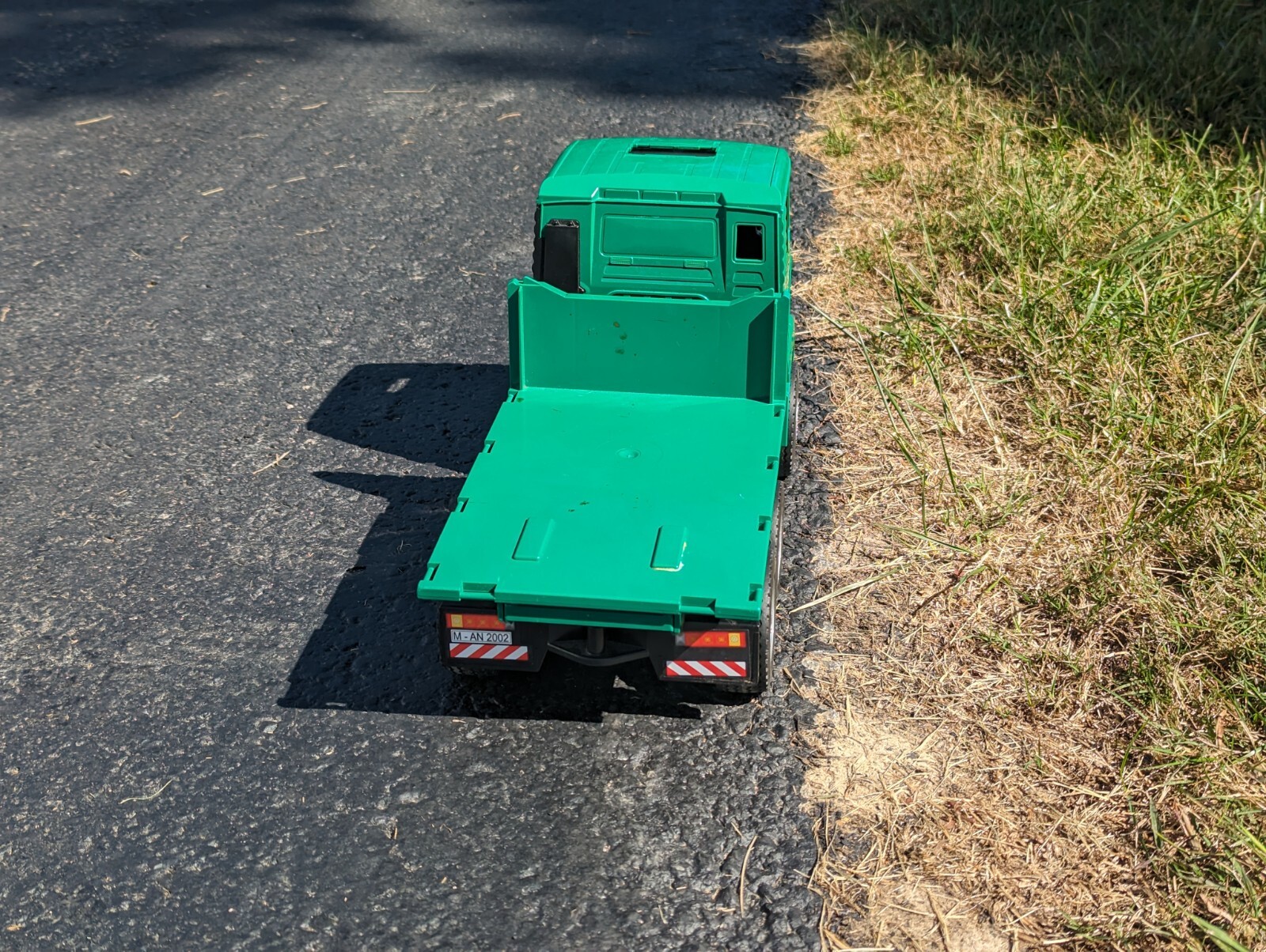 Bruder MAN Green 2001 Toy Timber Logging Truck 4143 (NO LOGS) As Shown