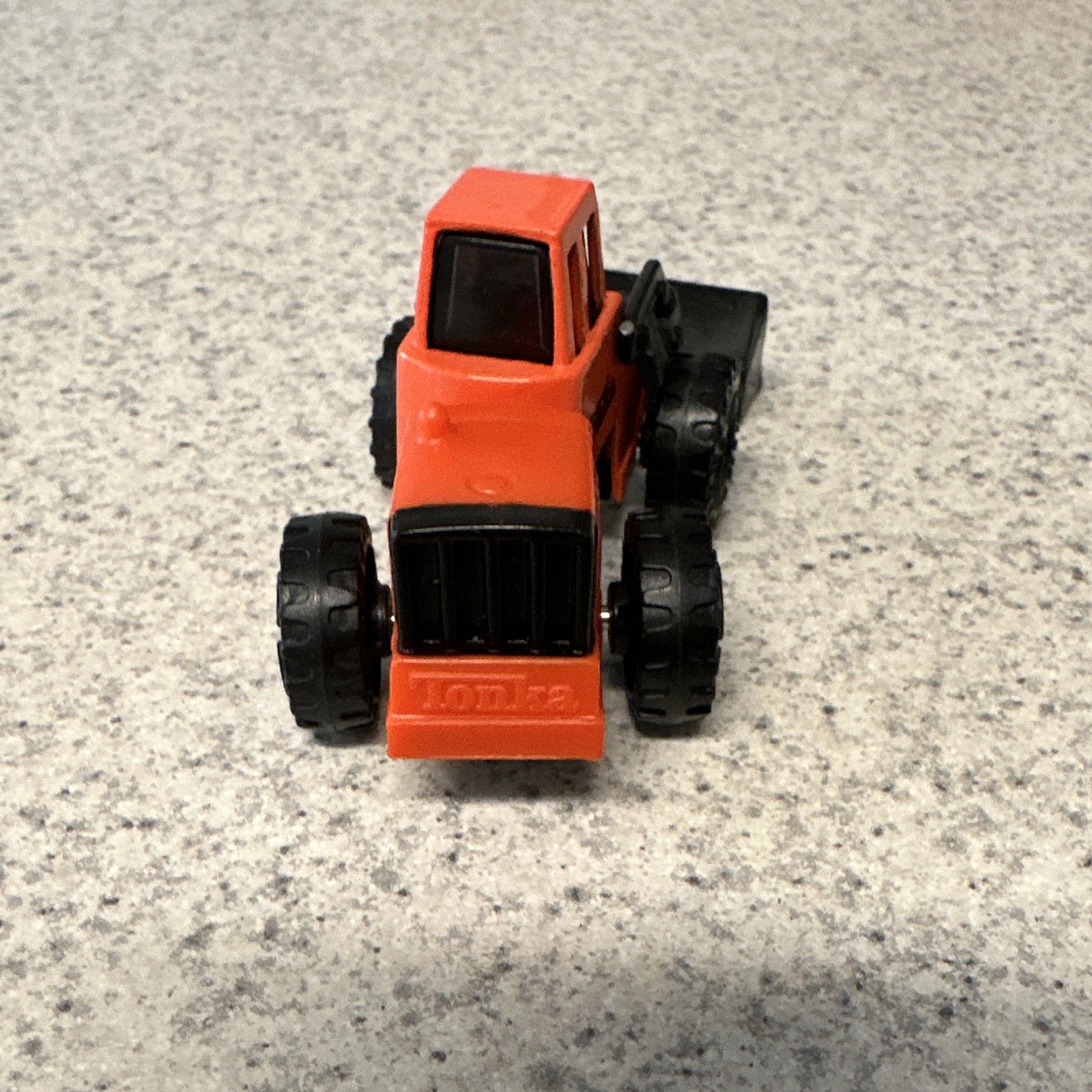 Tonka Loader Construction Vehicle Toy Orange/Black Plastic 1992