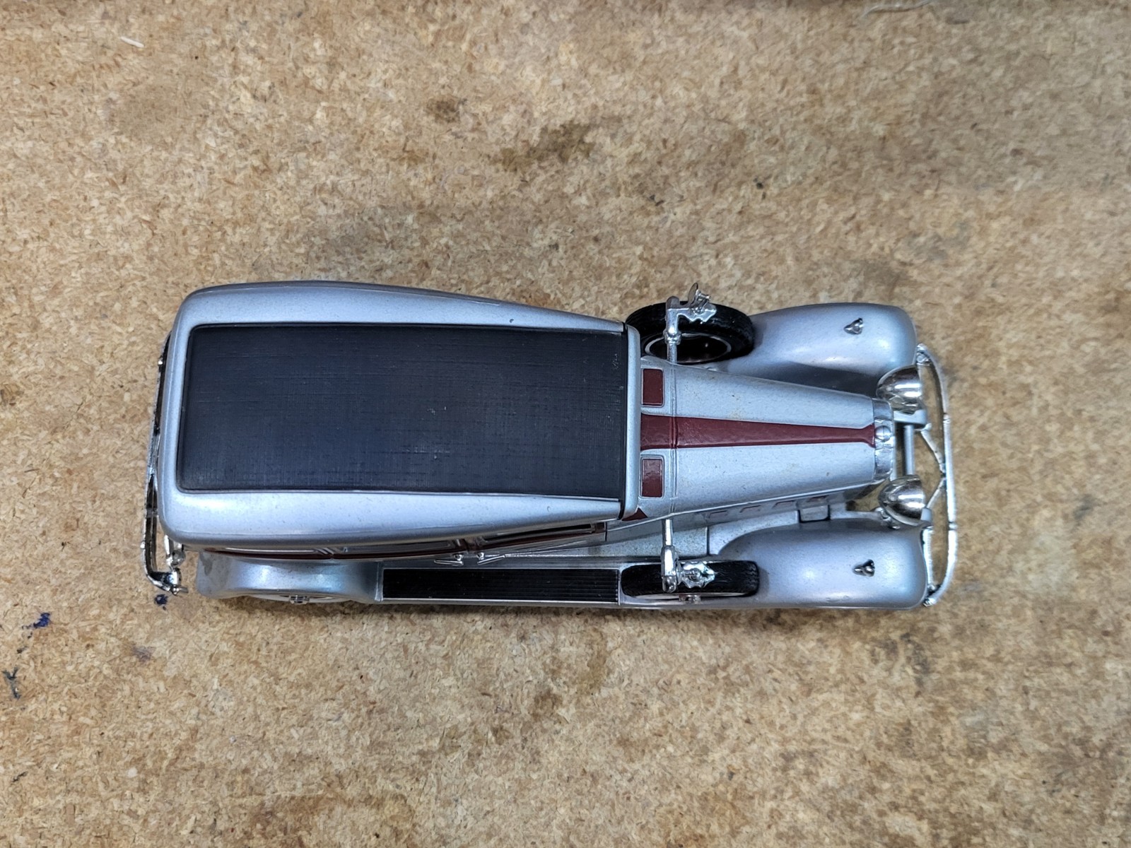 Anson 1:32 Scale 1931 Peerless Silver Diecast Car, $7/$3/$15 Ship