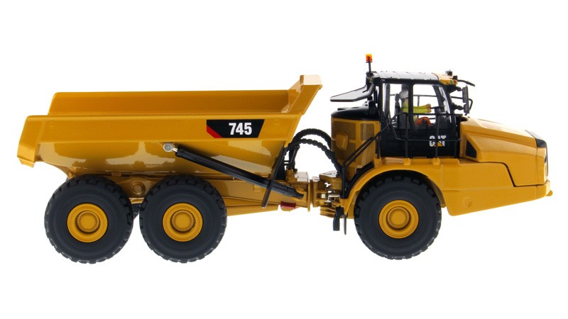 DIECAST MASTERS – CATERPILLAR 745 Driver Articulated Dumper – 1/50 – DC…