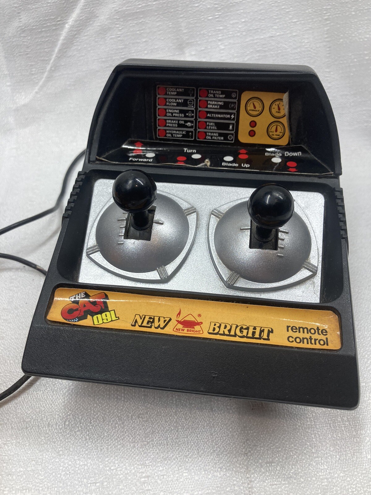 New Bright Caterpillar Bulldozer D9L Wired Remote VTG 1988 Construction