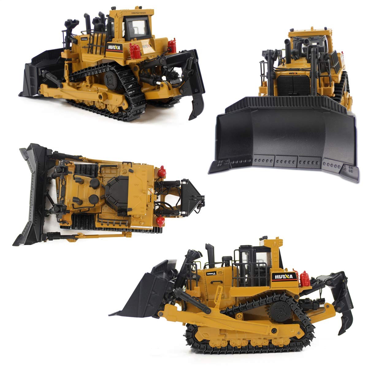 1/50 Diecast Bulldozer Model Metal Construction Vehicle Toy