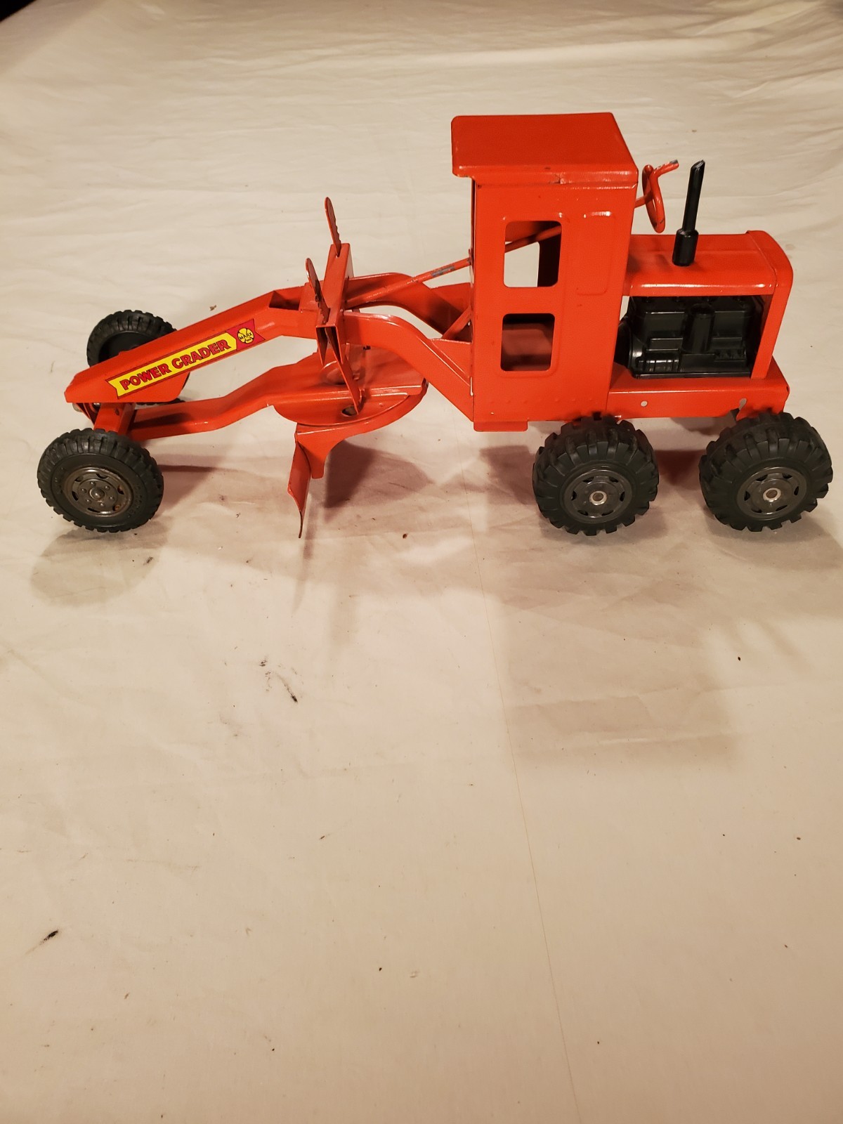 Vintage Marx Power Grader Toy Pressed Steel