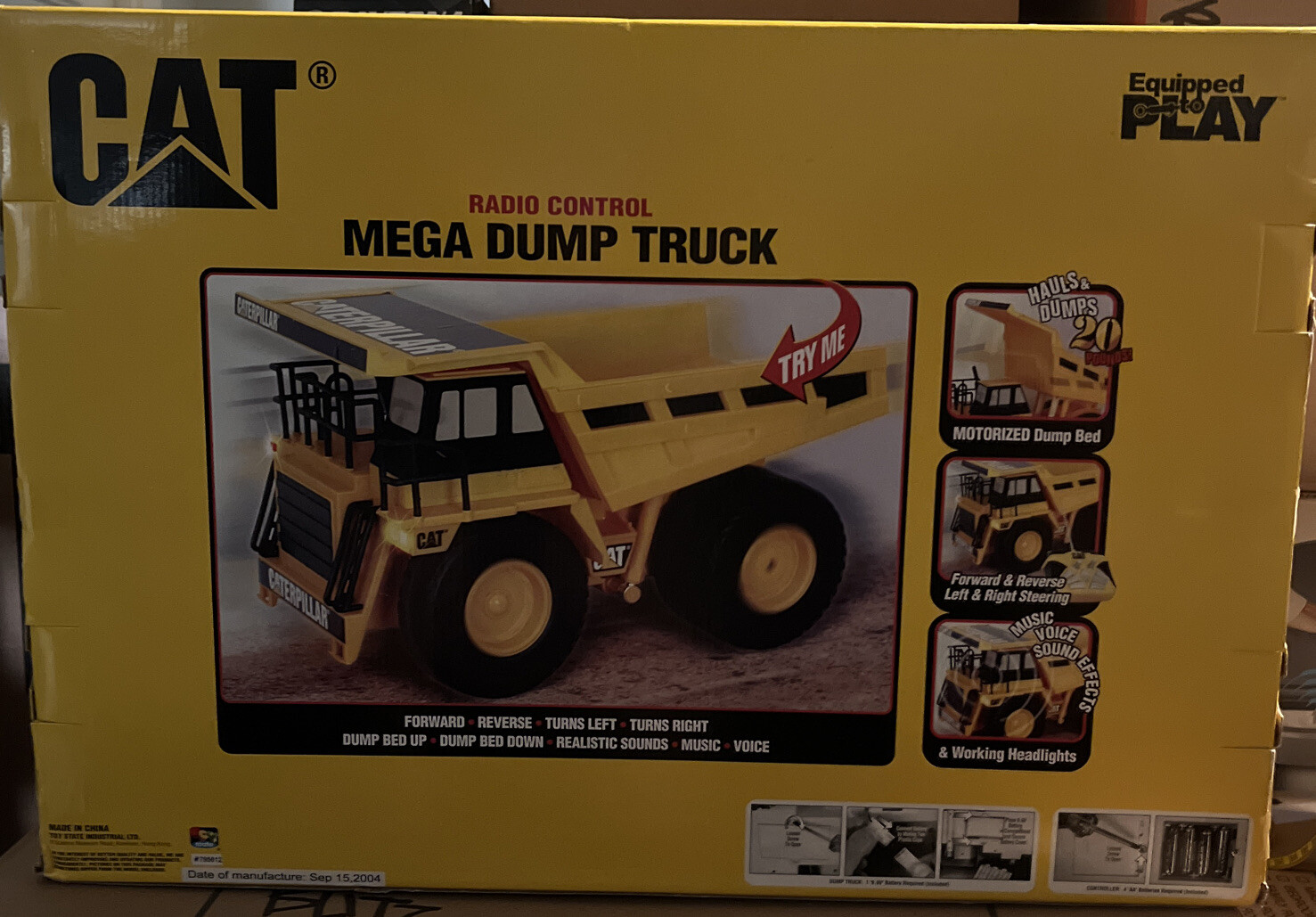 RC CATERPILLAR 789 797 MEGA Mining Quarry dump truck Equipped PLAY EUCLID TEREX