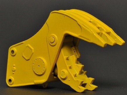 YCC,Yellow demolition grapple for 30-45 ton excavator, 1/50, YCC410-1