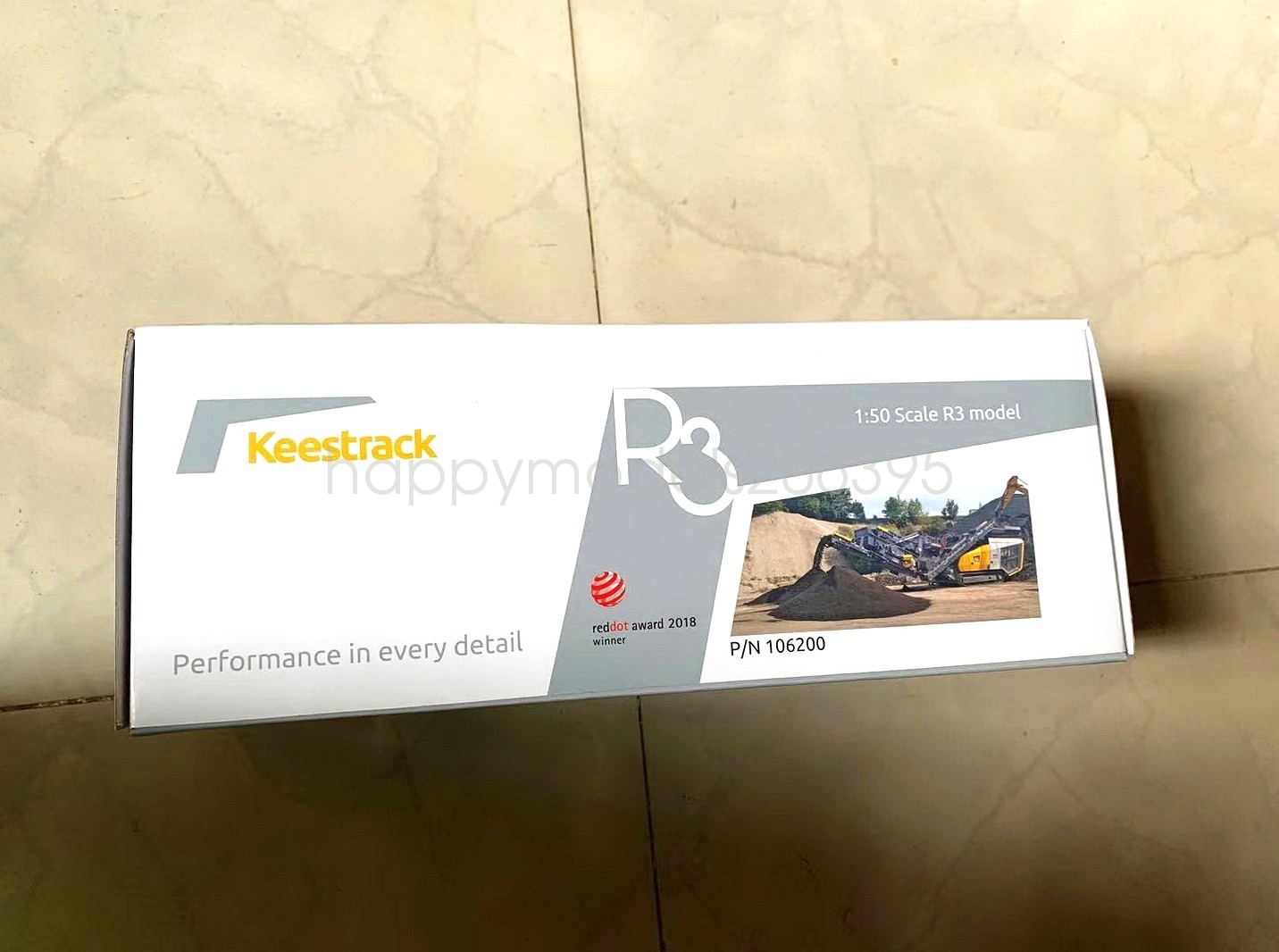 1/50 Scale KEESTRACK Crusher DESTROYER R3 Diecast Collection Model