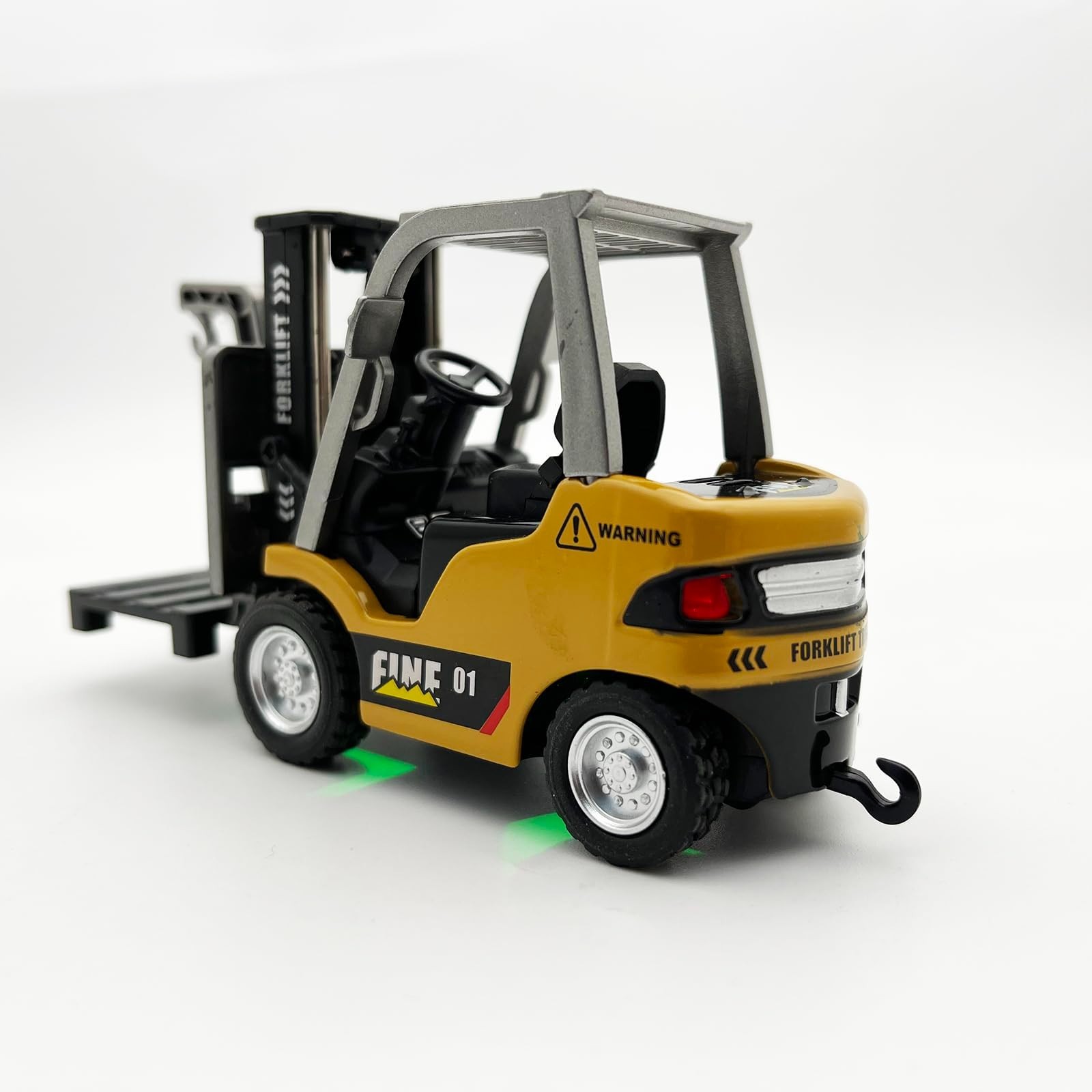 1:64 Mini RC Alloy Forklift Truck – 2.4GHz Remote & App Control, Rechargeable, T