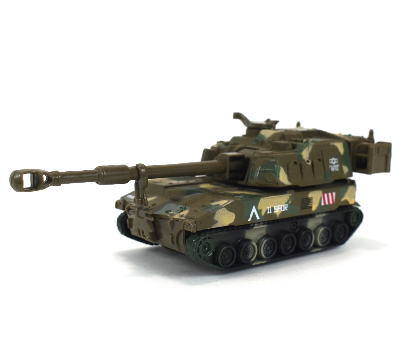 4.5″ Die-cast Pullback M109 Paladin Tank – Styles And Color Patterns Vary
