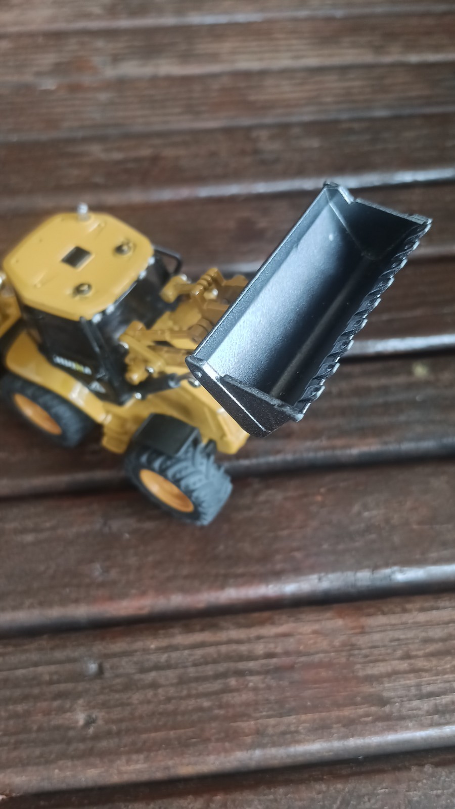 Huina Metal Front & Rear Loader 1:50 Alloy Engineering Construction Vehicle 1704