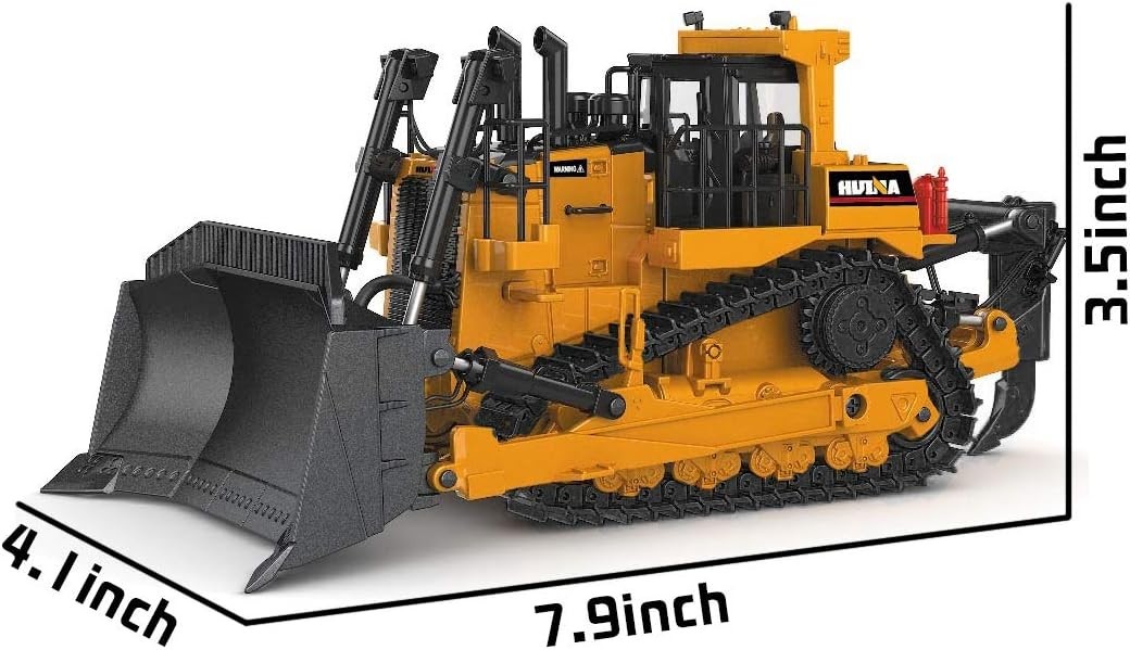 1/50 Diecast Bulldozer Model Metal Construction Vehicle Toy