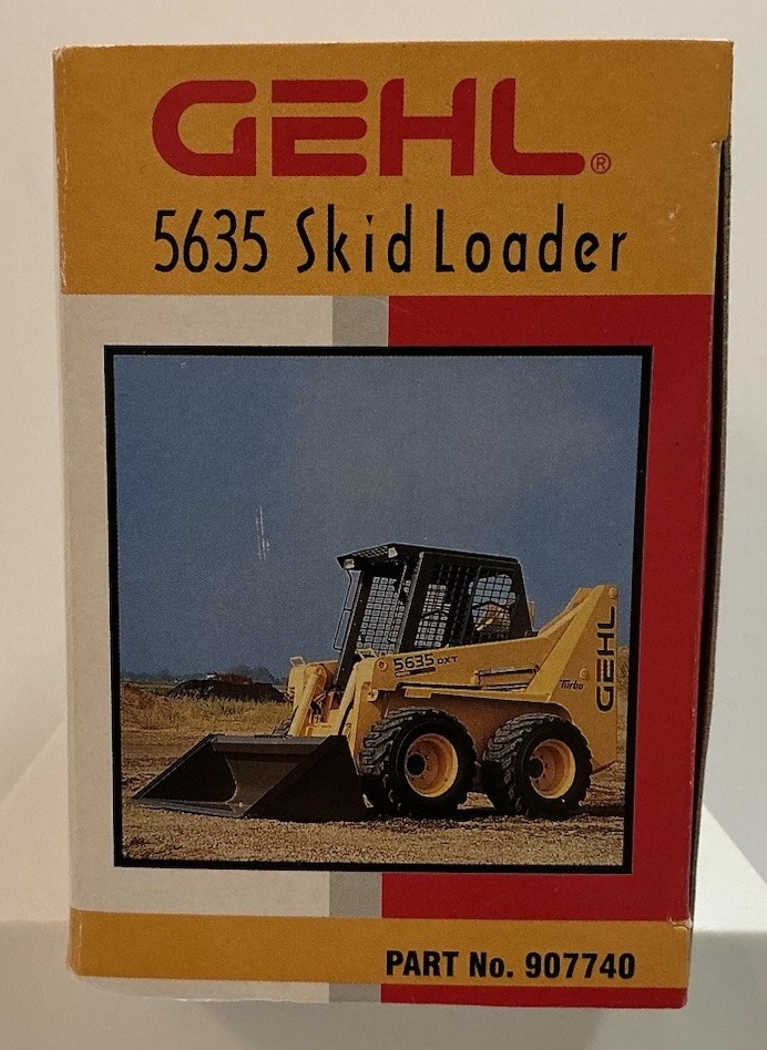 GEHL 5635 DXT TURBO SKID LOADER SKID STEER DIE CAST PROMOTIONS FF ERTL NEW