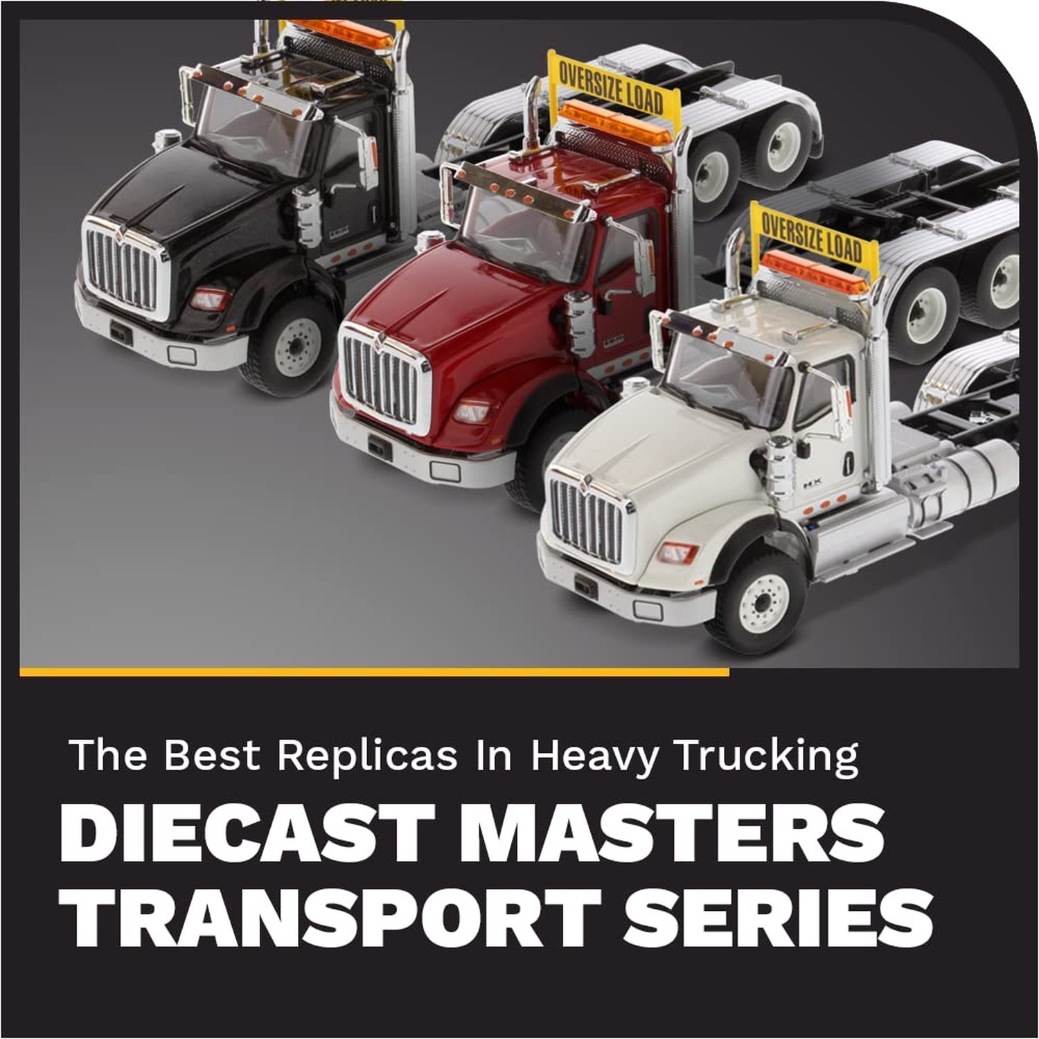 1:50 International HX620 SBFA Day Cab Tridem – Metallic Blue – Diecast Master…