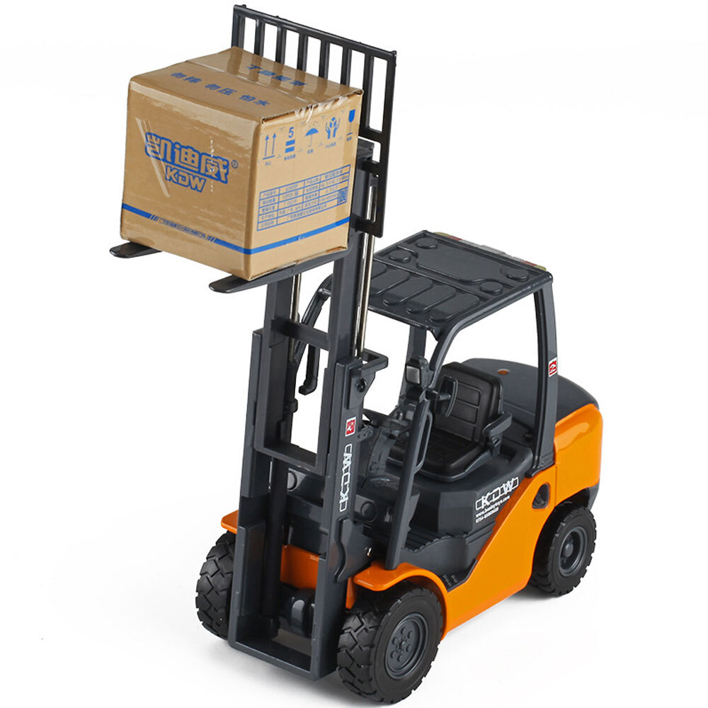 1/20 Forklift Truck Construction Vehicle Diecast Fork Truck Toys for Boys Kids
