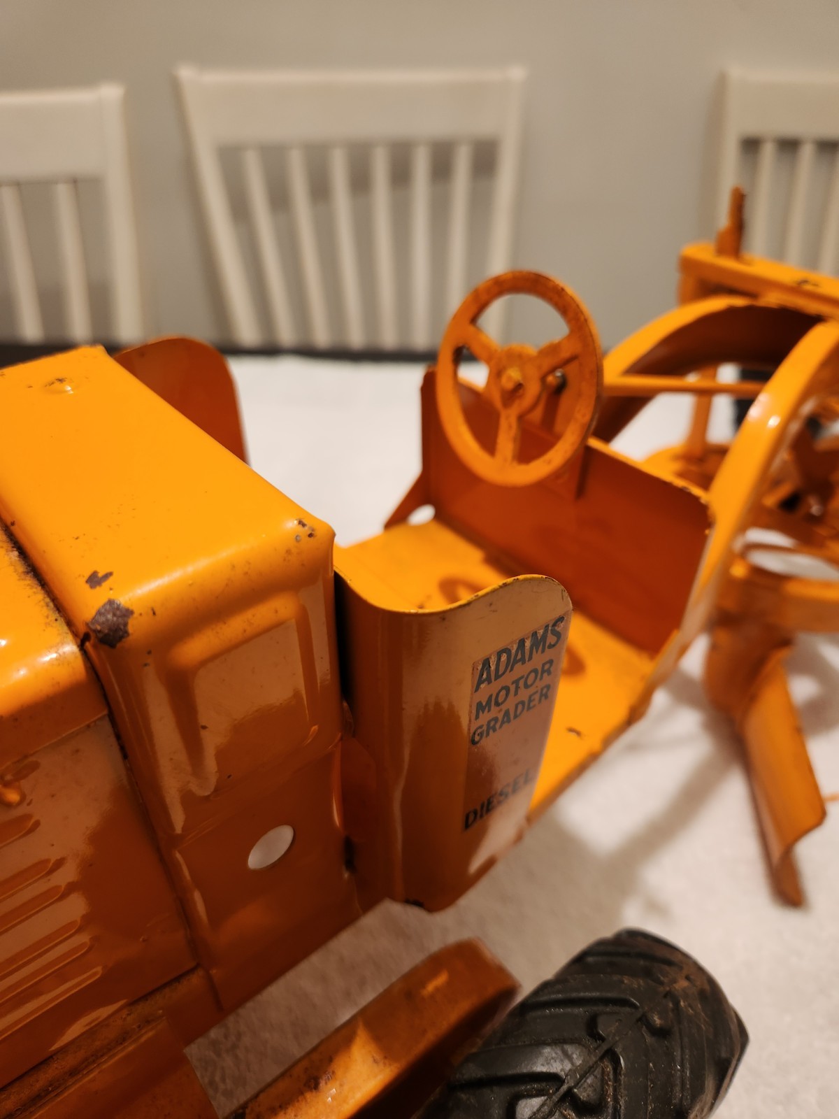 Vintage Adams Motor Grader 1950’s Doepke Model Toy USA