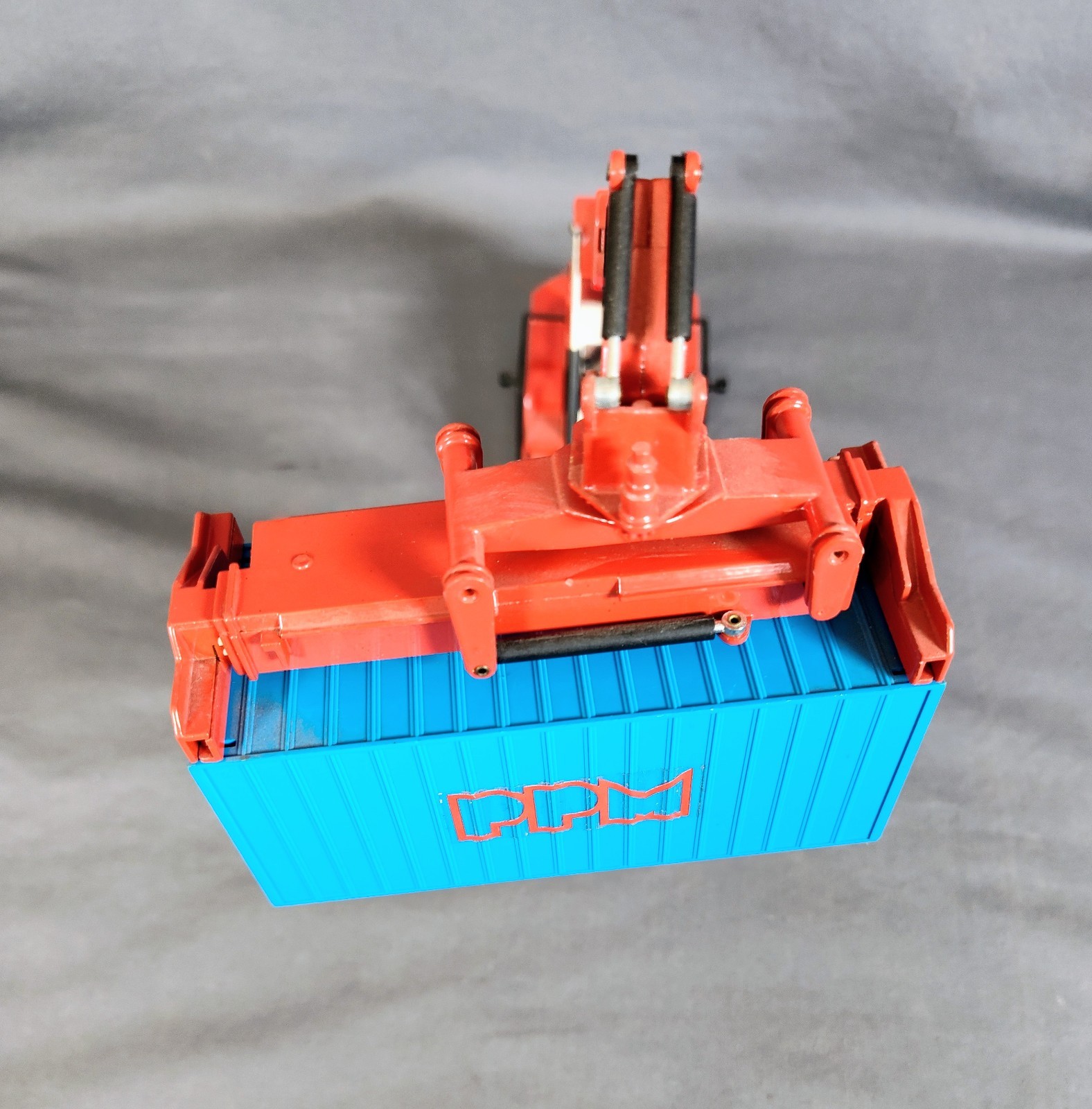 Rare Vintage Joal 169 PPM Super Stacker Container Crane Truck 1:50 Diecast Spain