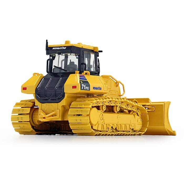 Komatsu D71PXi-24 Dozer w/ Drawbar Diecast 1:50 Scale Model – First Gear 50-3425