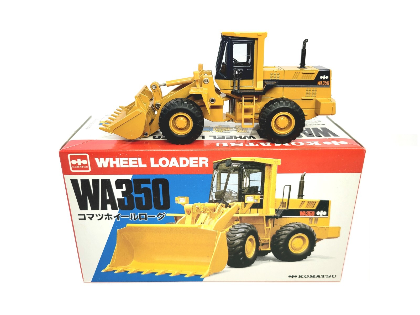 Komatsu WA350 Wheel Loader – Shinsei 1:50 Scale Diecast Model #615