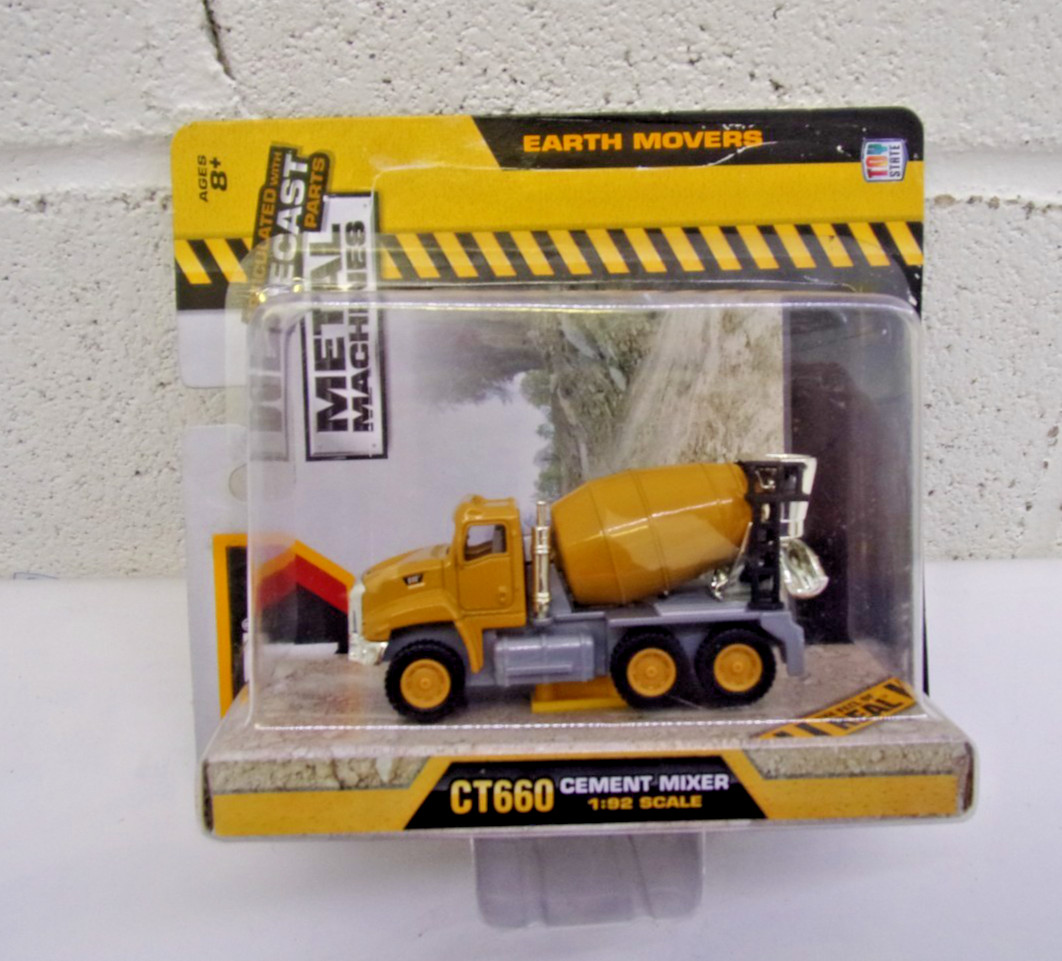 Toy State CT660 HO Scale, Cement Mixer 1:92 Scale, CAT B25 2016