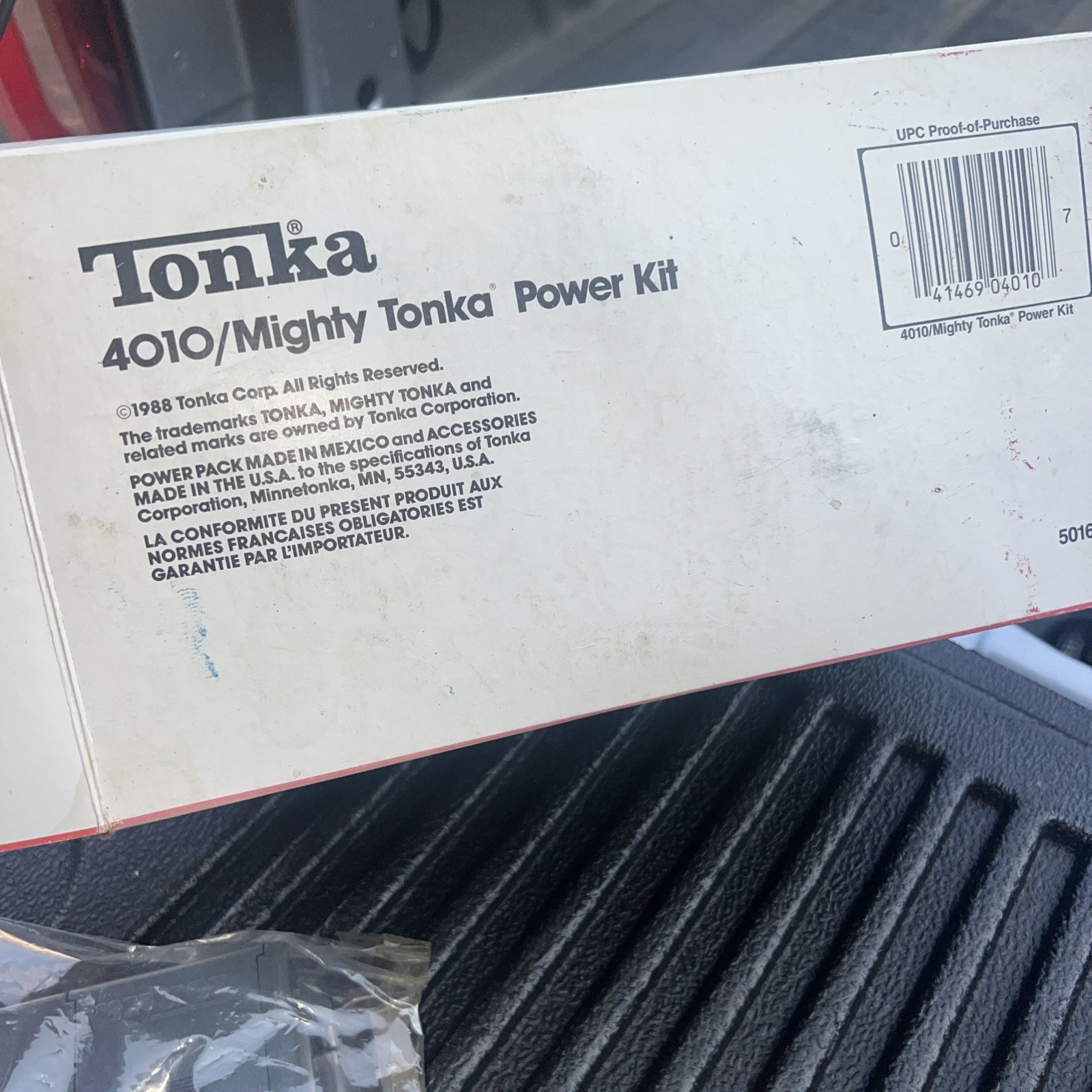 Mighty Tonka Power Kit #4010 Vintage New in Box c1988 unused