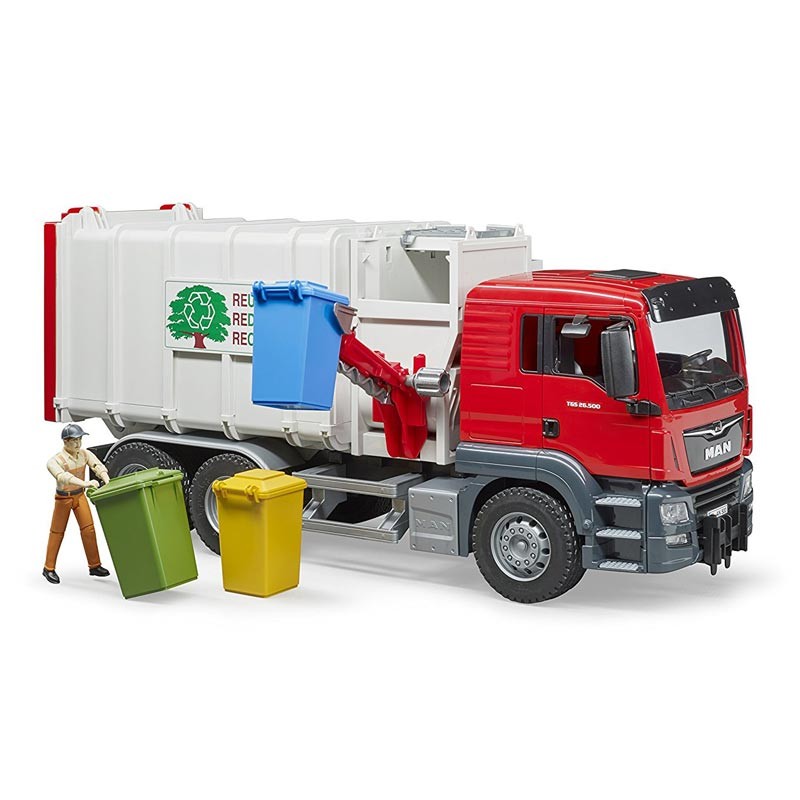 MAN TGS Side Loading Garbage Truck by Bruder 03761