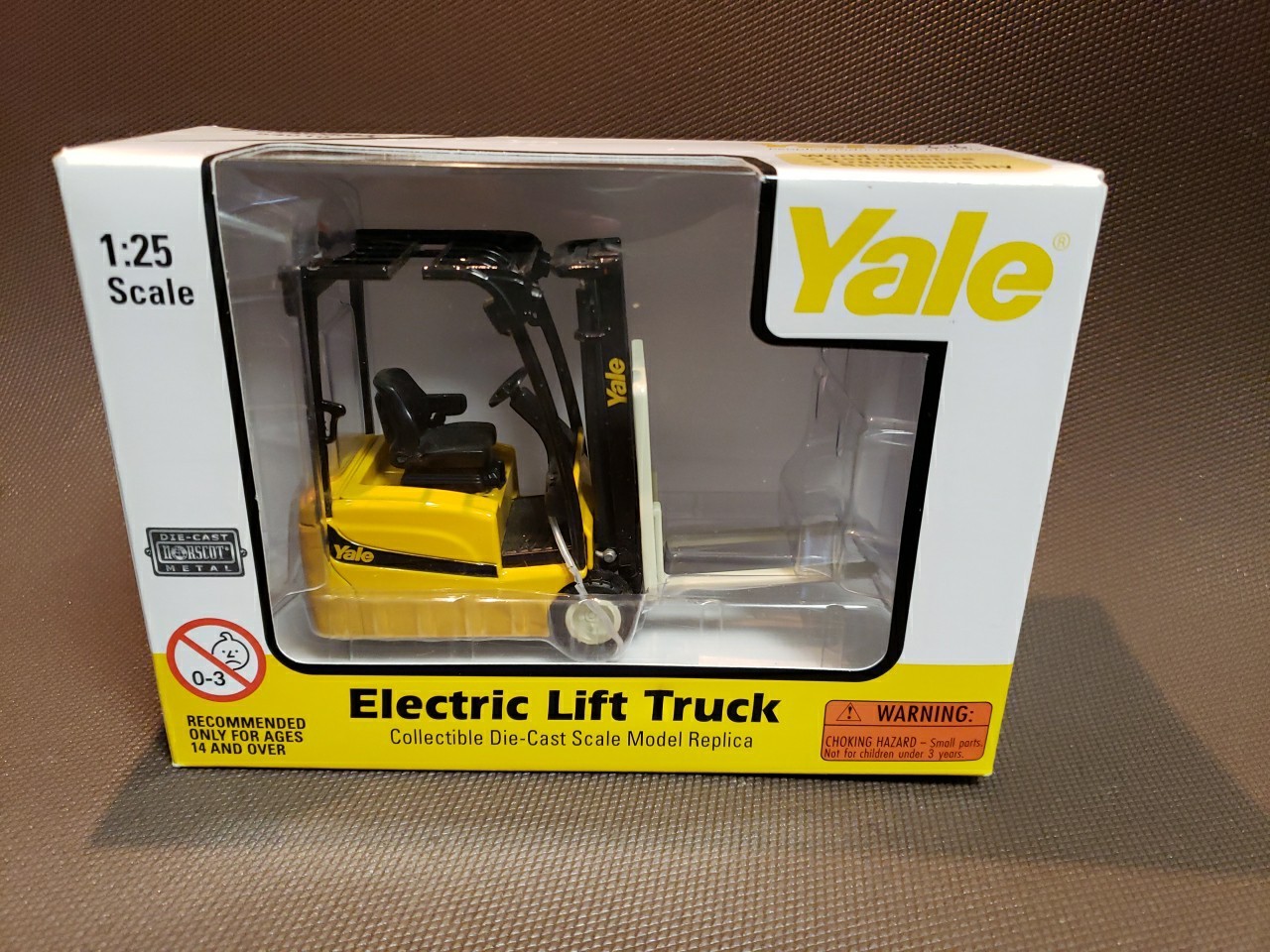 NORSCOT Die-cast YALE Electric Lift Truck Forklift 1:25 circa 2008