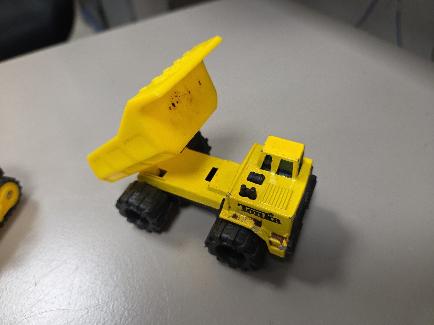 Tonka 1994 Die-Cast/plastic McDonalds Caterpillar Bulldozers Dump Truck Lot of 3