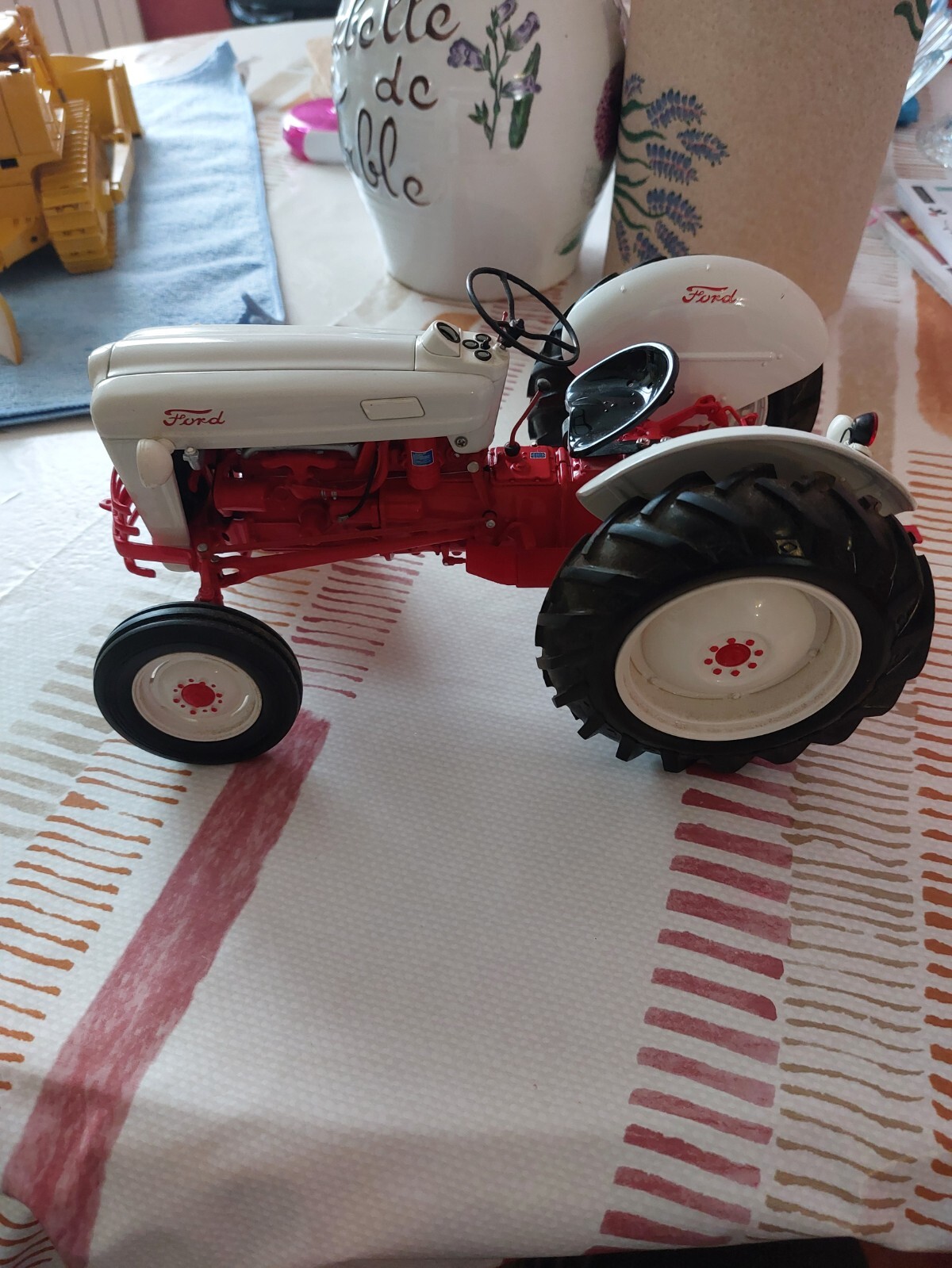 1950s Ford Farm Tractor Vintage Machinery 1 12 Model Diecast J Rare