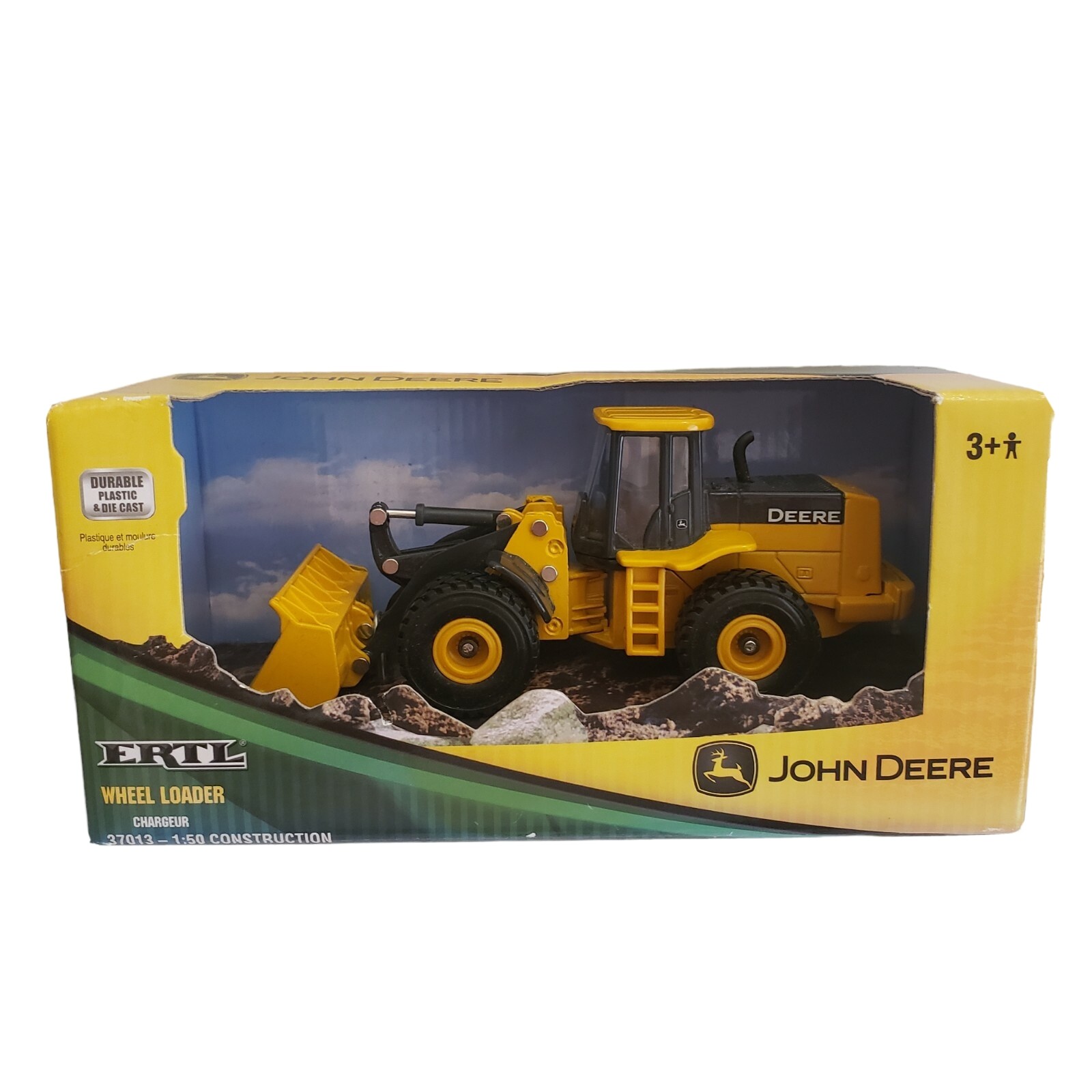 2003 John Deere 1:50 Wheel Loader #37013 NOS Die Cast New in Box!