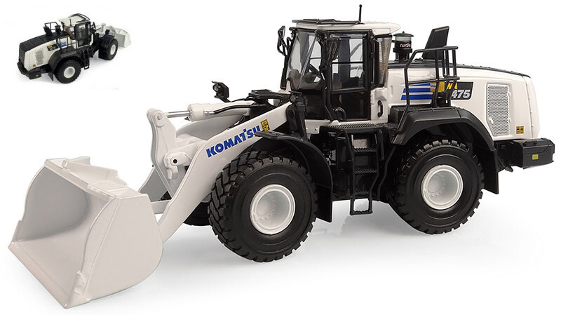 Komatsu Wa475/10 White Loader Version 1:50 Model 8182