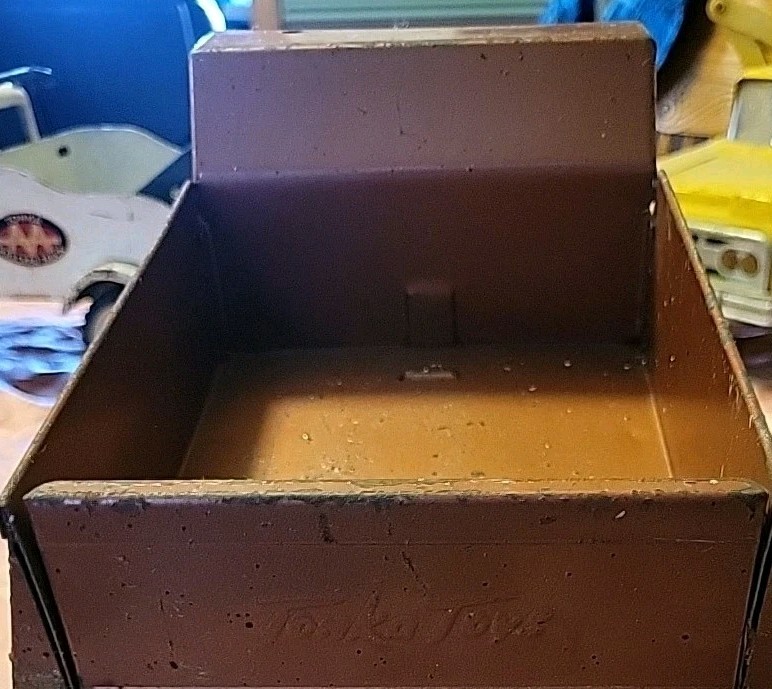Vintage Tonka Hydraulic Bronze Dump Truck Toy Very Good Condition.