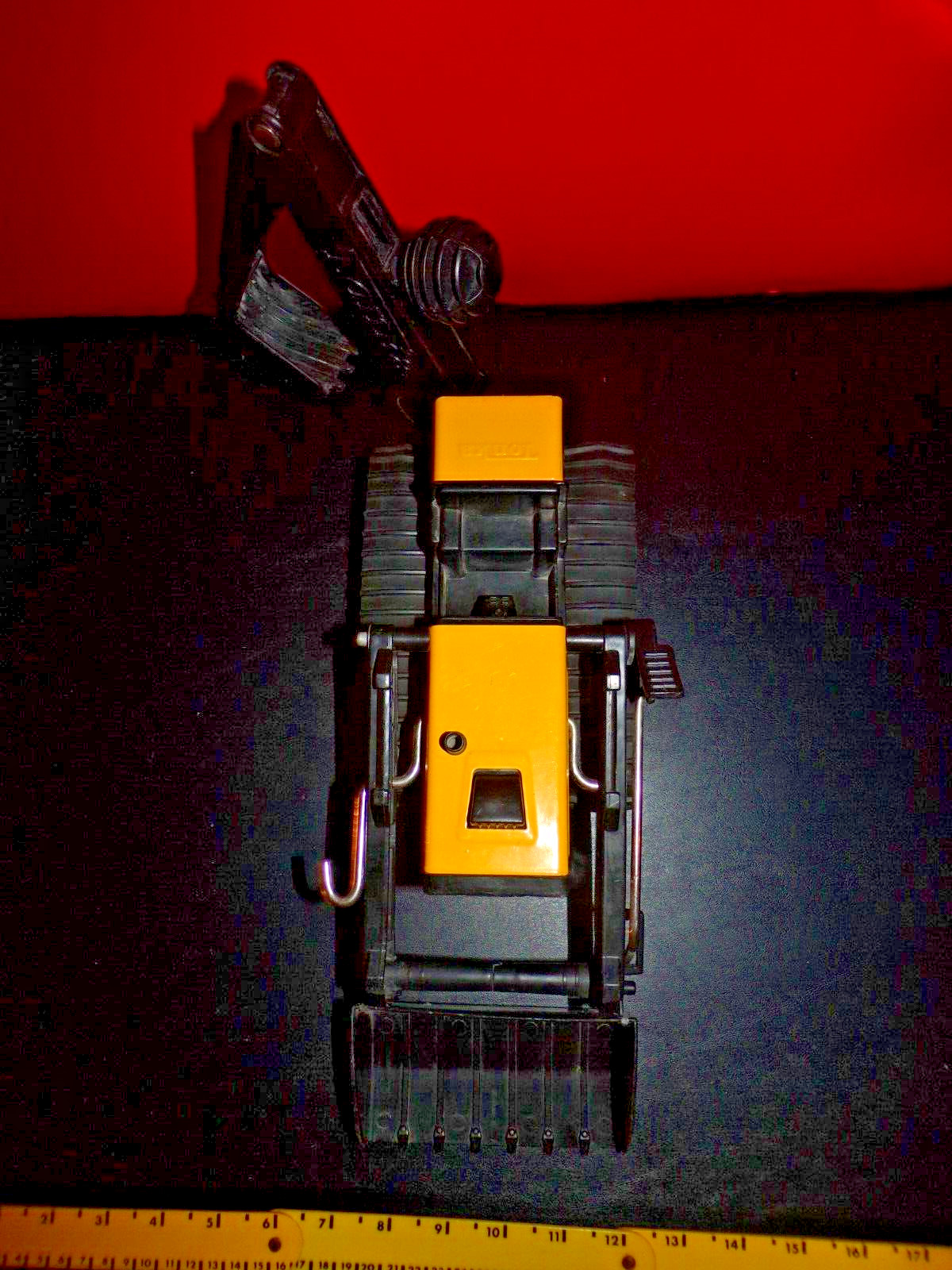 Mighty Tonka Tracked Loader/ Back Hoe Dozer 1232 GREAT Condition
