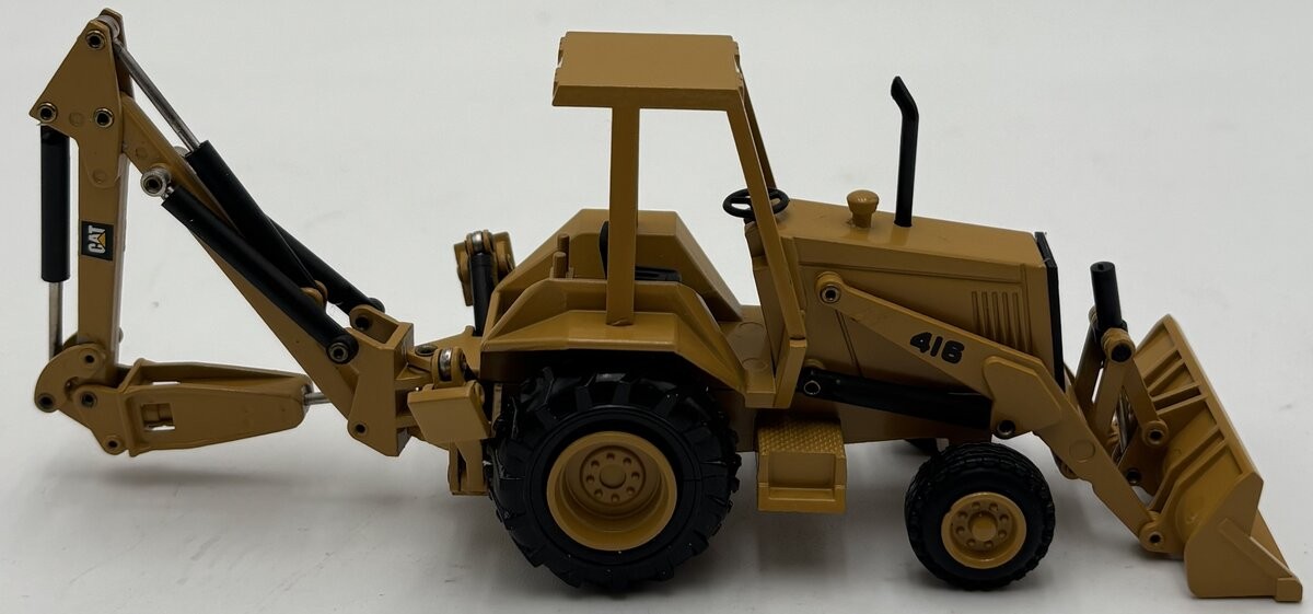 NZG 378 1:50 Scale Diecast Caterpillar 416 Backhoe Loader w/Hydraulic Hammer LN