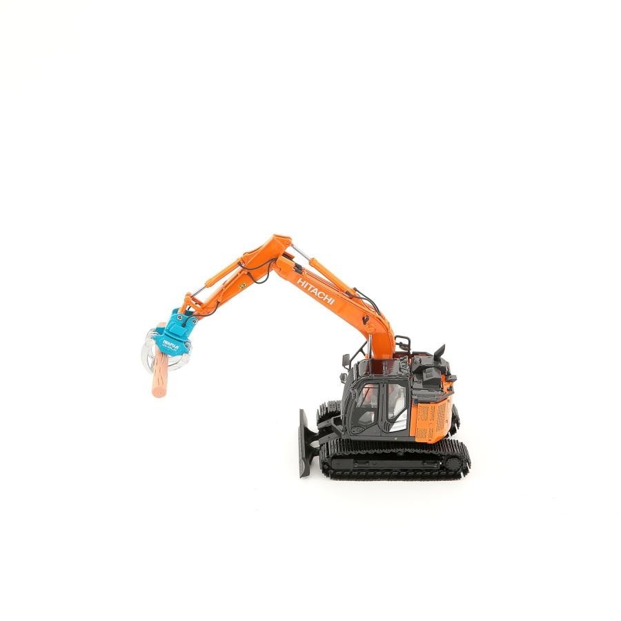HITACHI 1/50 Scale Diecast Hydraulic Excavator ZX135US-6 Grapple Application