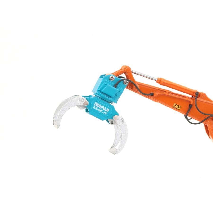 HITACHI 1/50 Scale Diecast Hydraulic Excavator ZX135US-6 Grapple Application