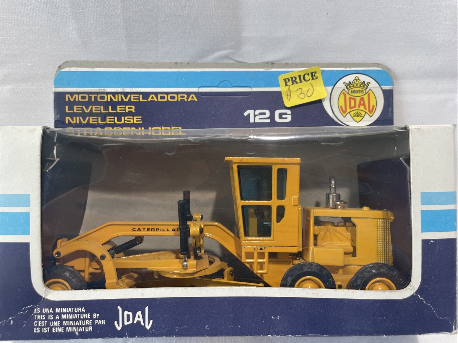 Joal Cat Caterpillar 12G Motor Grader #217 1:50 Scale